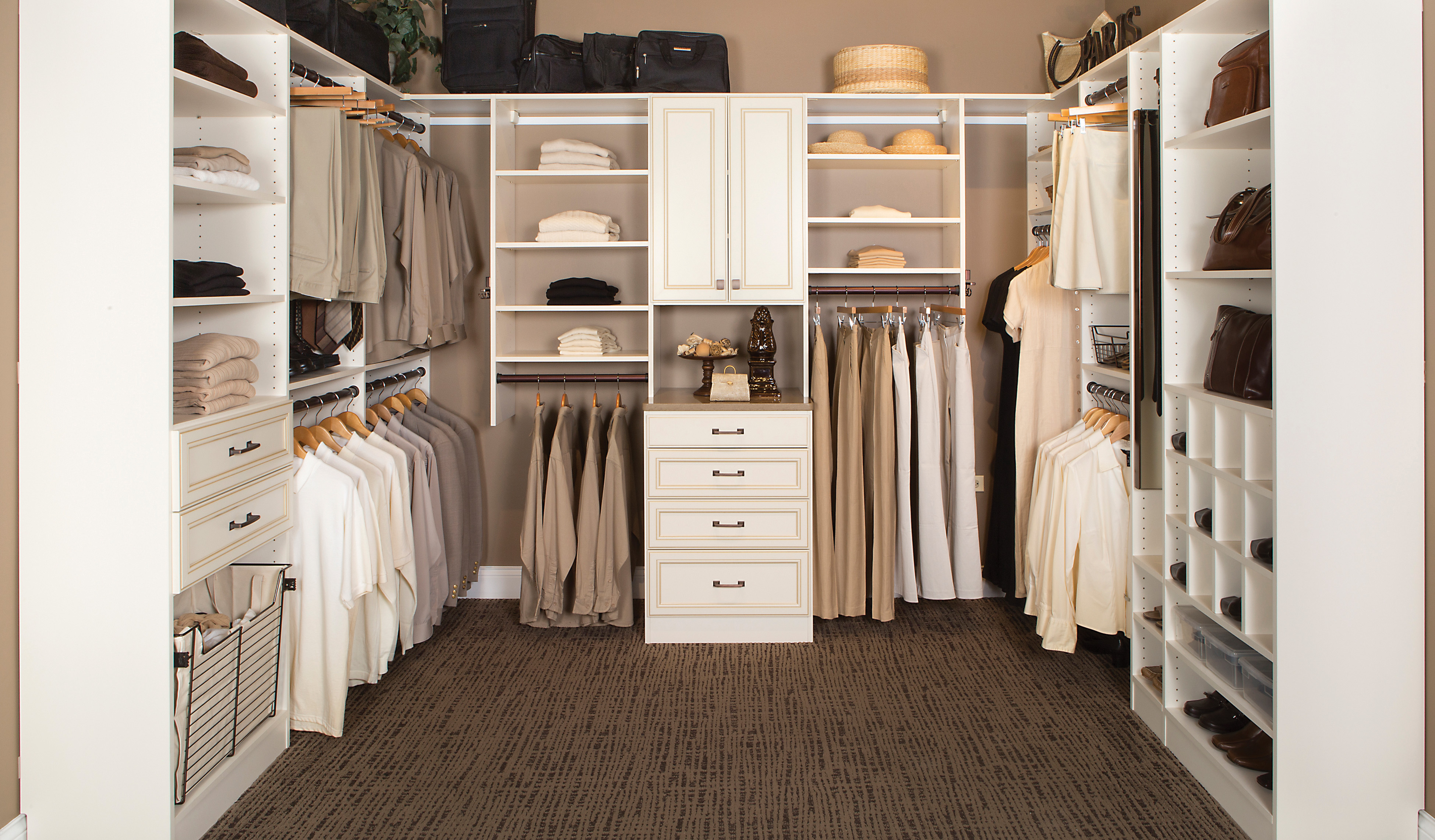 Beat cabin fever by reorganizing your closets