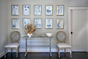 Show off your favorite works of art with a gallery wall.